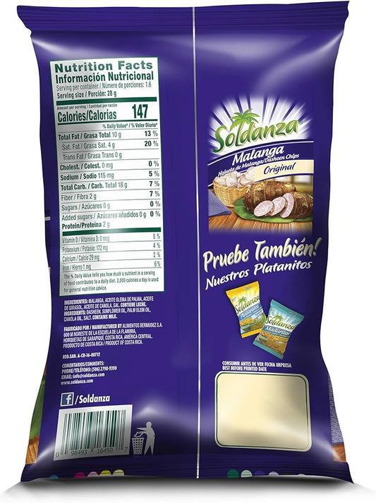 Malanga / Dasheen Chips 24 pack