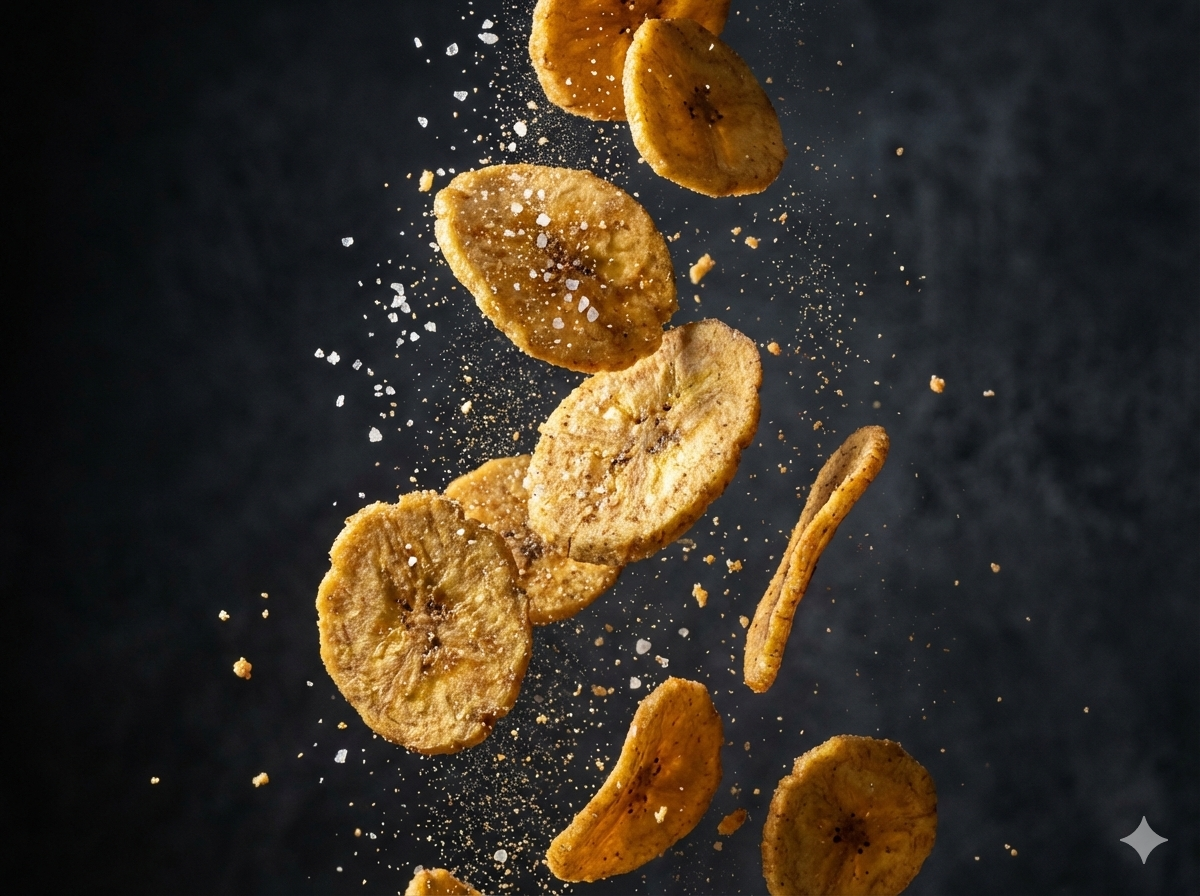 Platanito con Ajo/ Platain Chips (Garlic) 24 pack