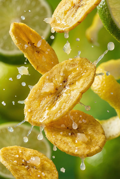 Platanito con Limon/ Platain Chips Lemon Flavor 24pack