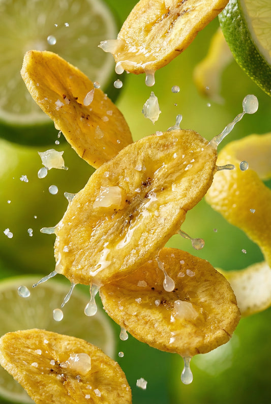 Platanito con Limon/ Platain Chips Lemon Flavor 24pack