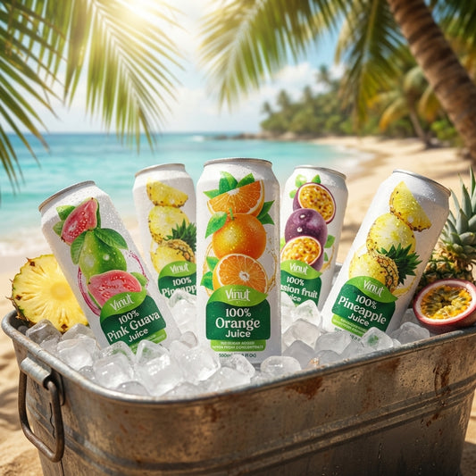 VINUT ISLAND FUSION – 24 TROPICAL VARIETY PACK (16.9oz Bottles)