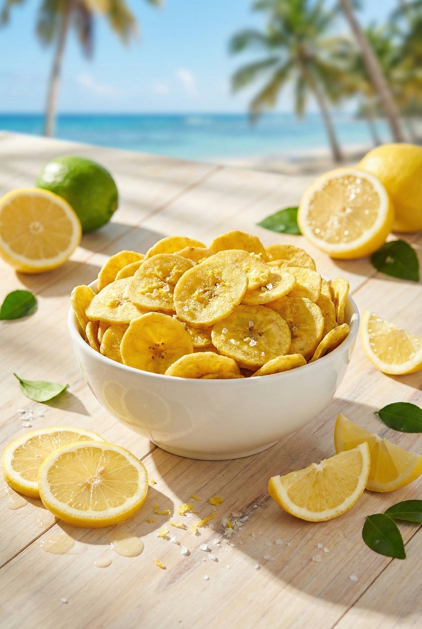 Platanito con Limon/ Platain Chips Lemon Flavor 24pack