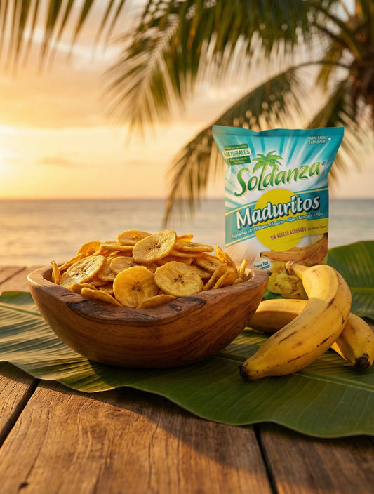 Maduritos/ Ripe Platain chips 24pack