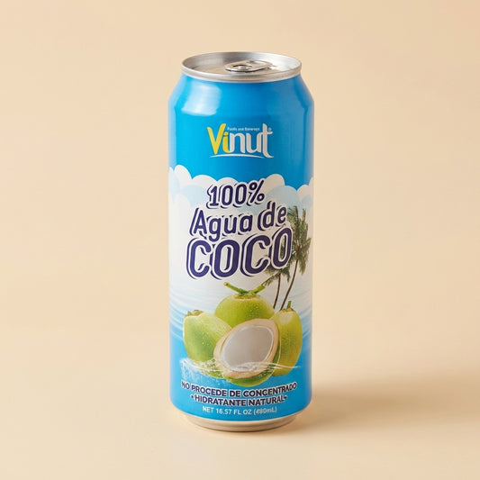 VINUT PURE COCONUT – 100% NATURAL COCONUT WATER 24 pack 16.9oz each