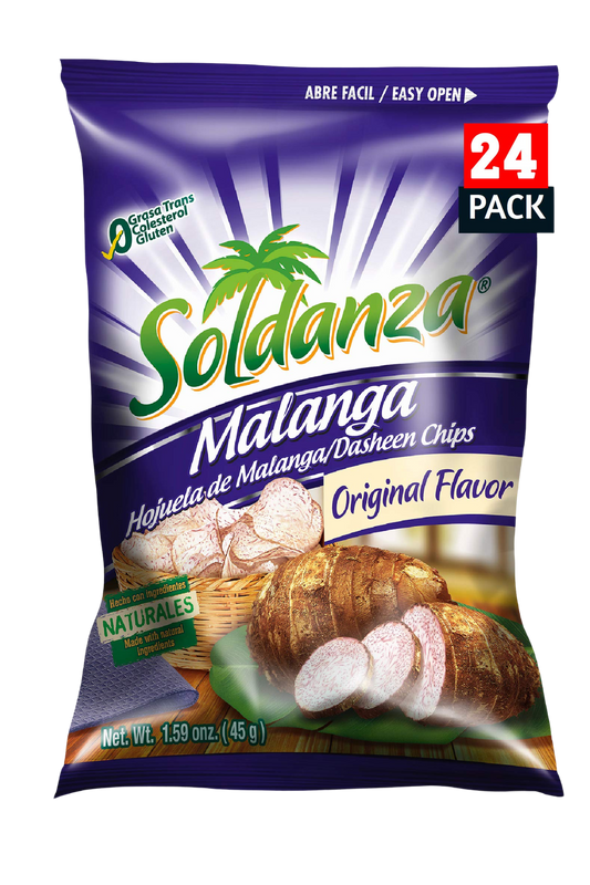 Malanga / Dasheen Chips 24 pack