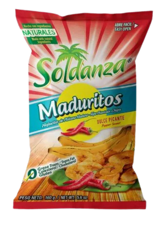 Maduritos Dulce Picante/ Pepper Sweet Ripe Platain 24pack